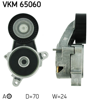 KIT TENDICINGHIA MITSUBISHI GRANDIS (NA_W) 2.0 DI-D VAG Cinghia per alternatore