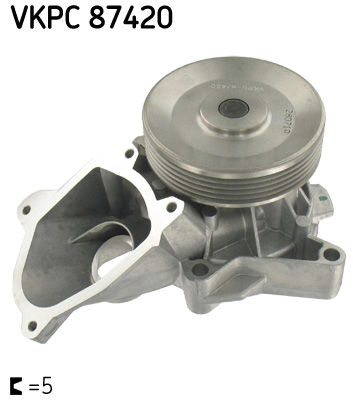 KIT POMPE ACQUA LAND ROVE FREELANDER & ROVER 75 -05