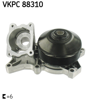 KIT POMPE ACQUA BMW X3 (E83) xDrive 20 d 39692
