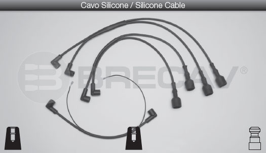 BRECAV CAVI CANDELE ALFA ROMEO