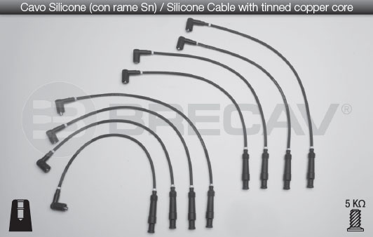 BRECAV CAVI CANDELE ALFA ROMEO