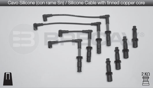 BRECAV CAVI CANDELE ALFA ROMEO