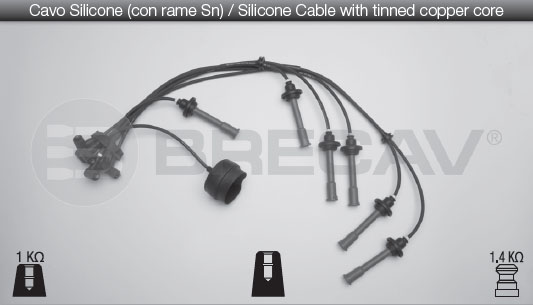 BRECAV CAVI CANDELE ALFA ROMEO