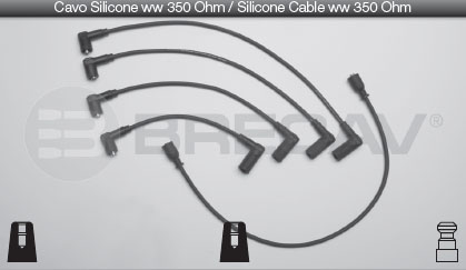 CAVI CANDELE PER FIAT UNO TURBO 1.3IE