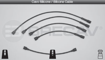 BRECAV CAVI CANDELE PEUGEOT