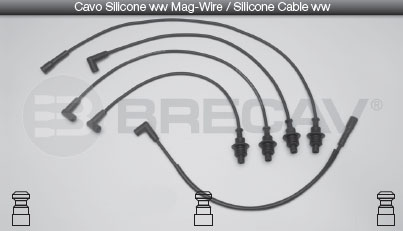 BRECAV CAVI CANDELE PEUGEOTCITROEN