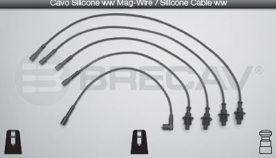 BRECAV CAVI CANDELE PEUGEOTCITROEN