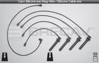 BRECAV CAVI CANDELE PEUGEOT