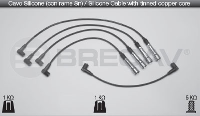 BRECAV CAVI CANDELE WOLKSWAGEN