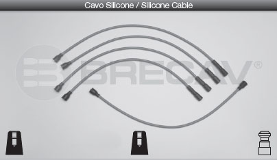 KIT CAVI CANDELE per FORD FIESTA II  1.0 1.1