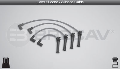 Kit cavi accensione BRECAV 15.542