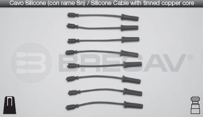 KIT CAVI CANDELE per HUMMER H2 6.0 03-