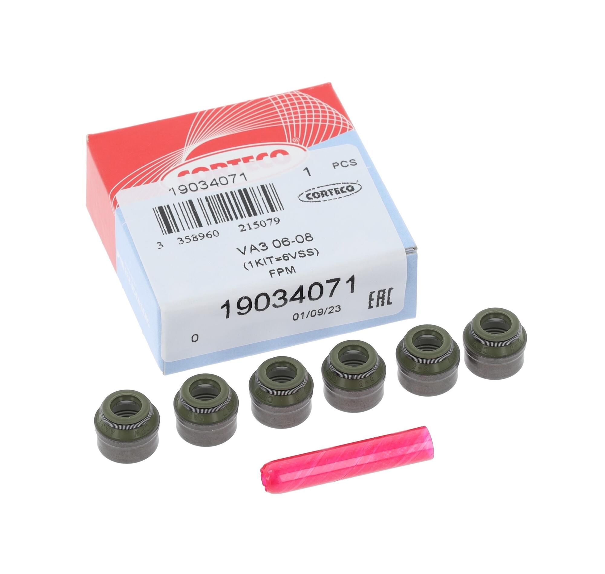 Kit guarnizioni, stelo valvola CORTECO 19034071