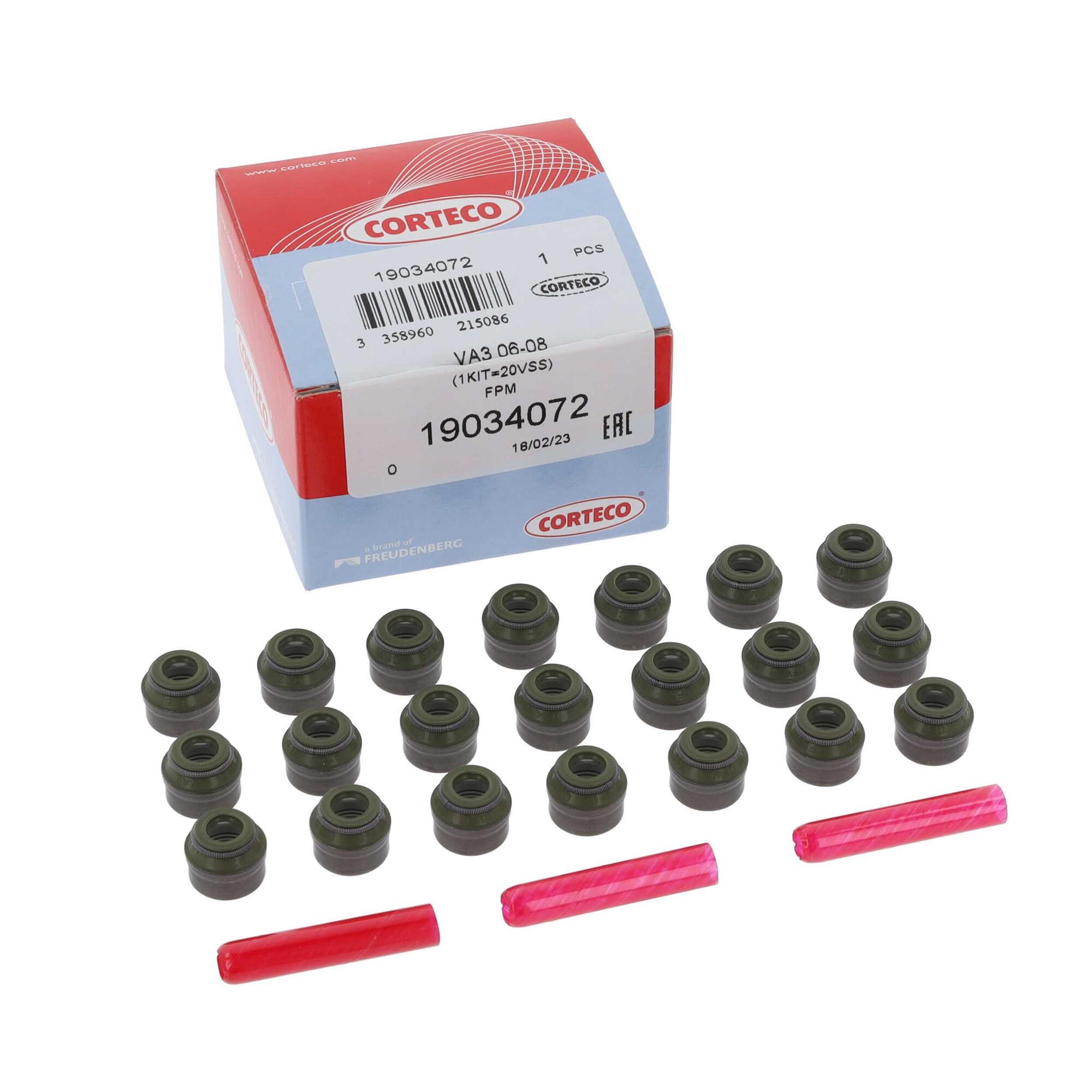 Kit guarnizioni, stelo valvola CORTECO 19034072