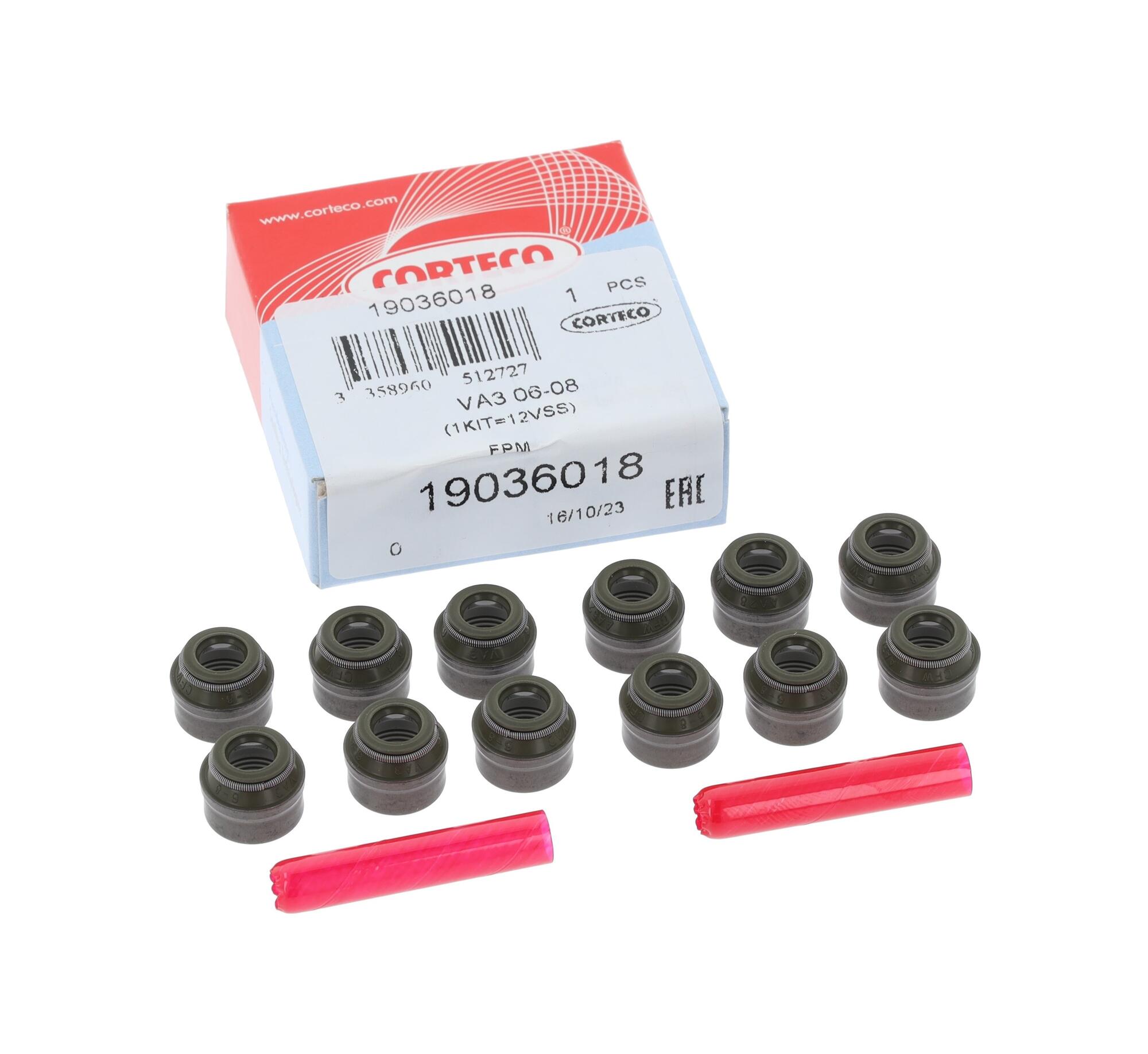 Kit guarnizioni, stelo valvola CORTECO 19036018