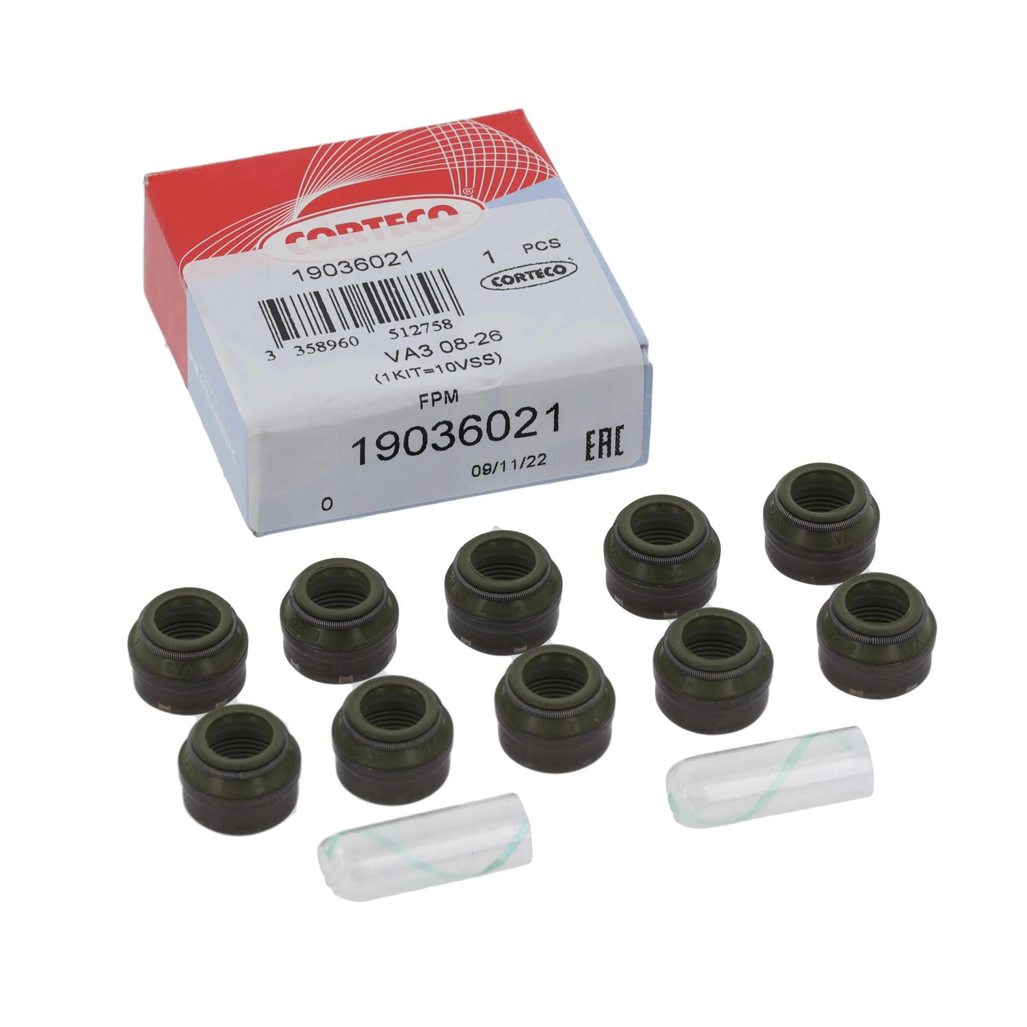 Kit guarnizioni, stelo valvola CORTECO 19036021