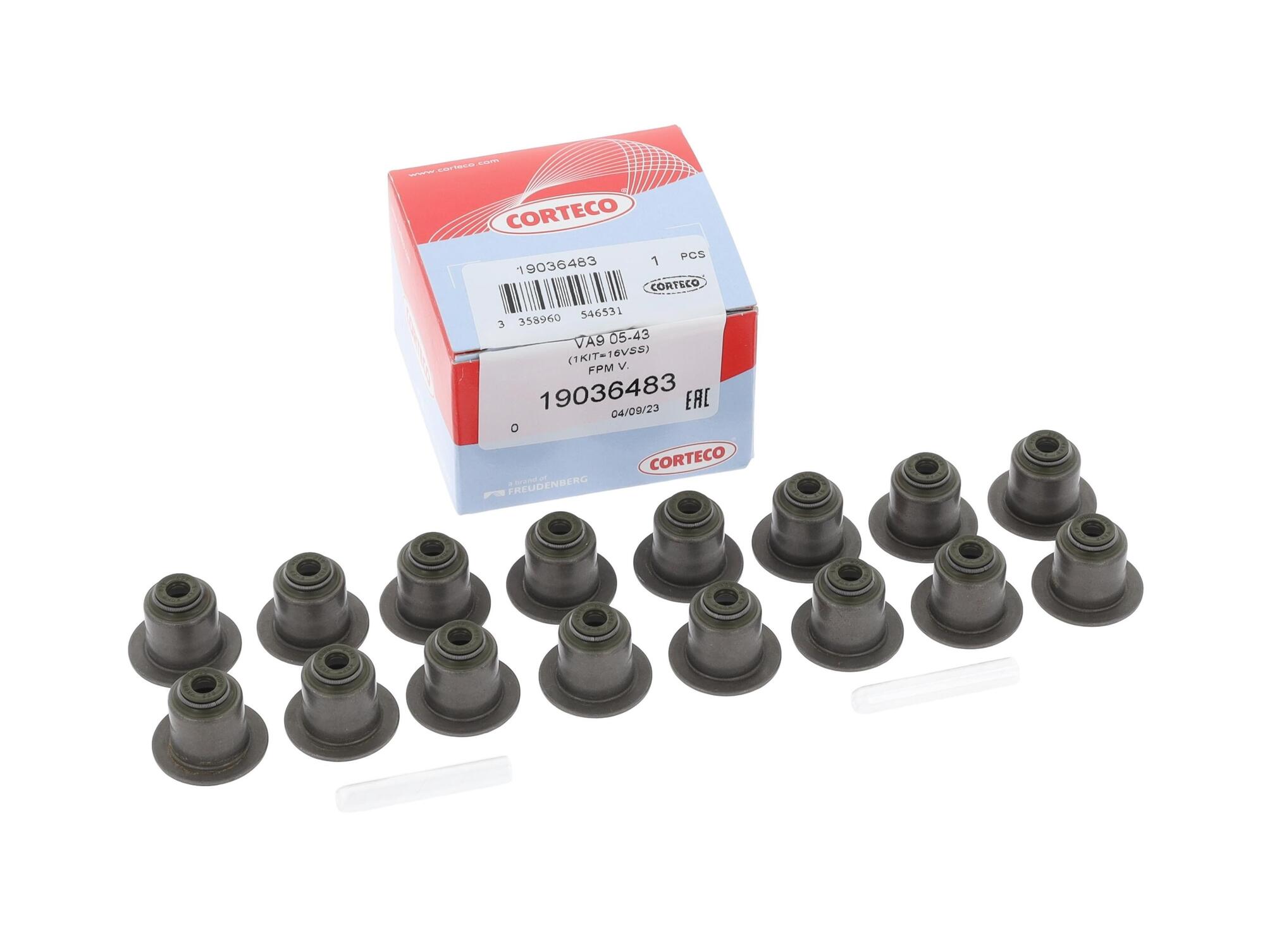 Kit guarnizioni, stelo valvola CORTECO 19036483