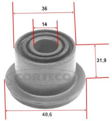 Supporto, braccio oscillante CORTECO 21652441