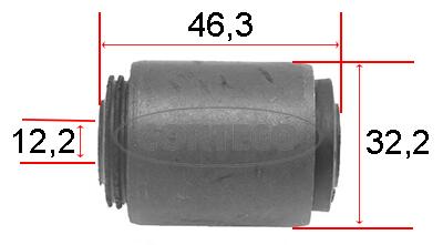 Supporto, braccio oscillante CORTECO 21652451