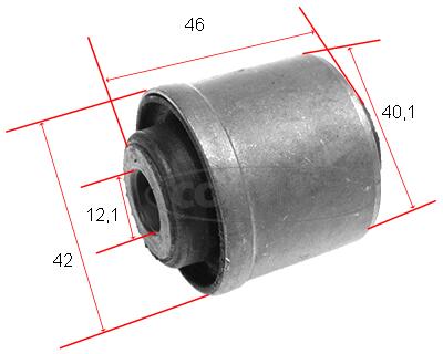 Supporto, braccio oscillante CORTECO 21652522