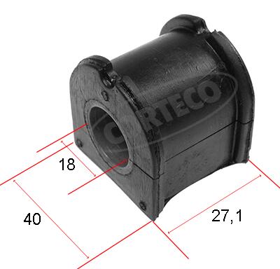 Supporto, stabilizzatore CORTECO 80000474