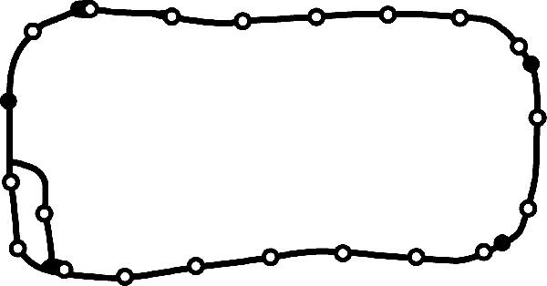 Guarnizione, coppa olio CORTECO 026332P