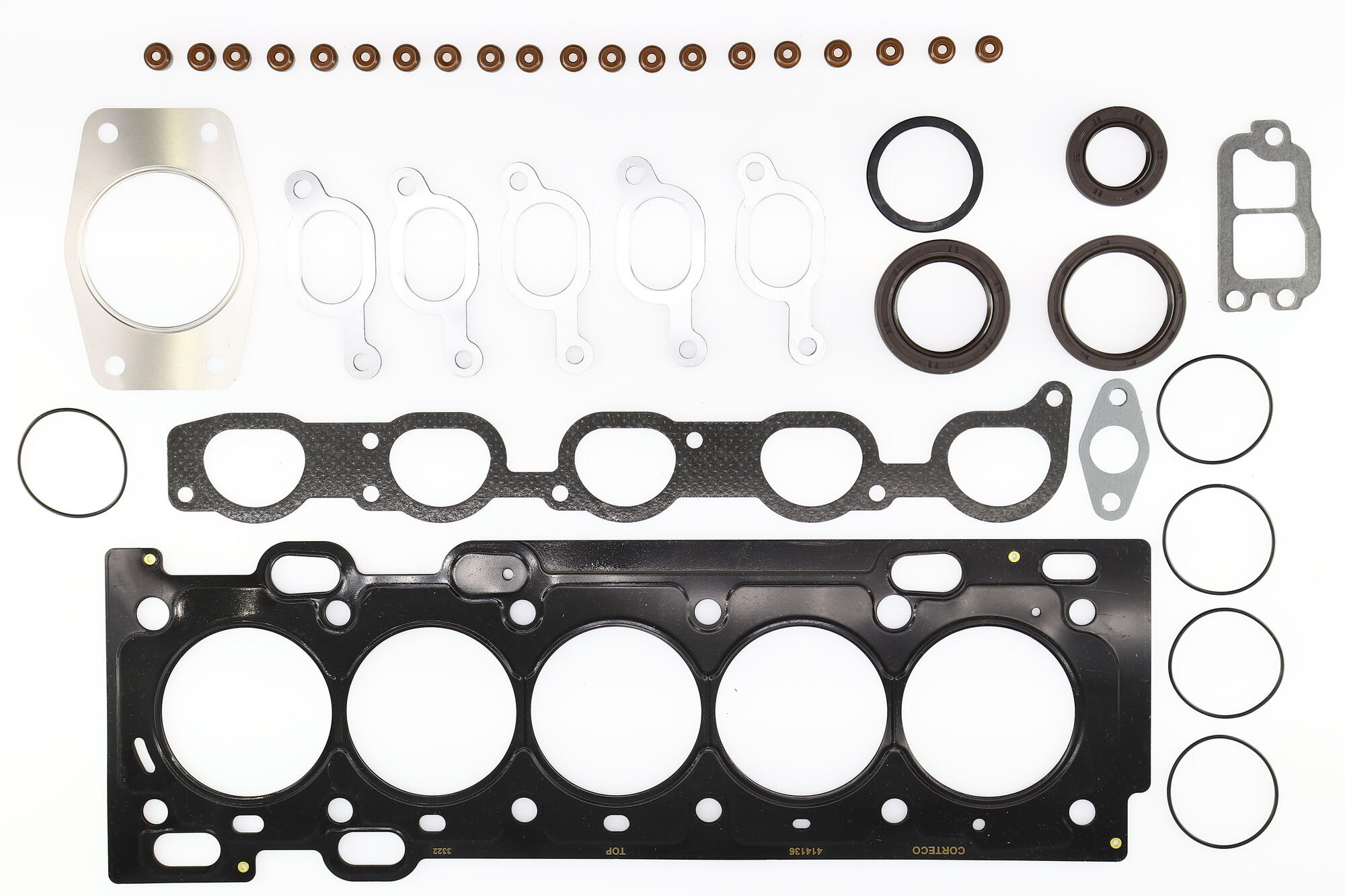 Kit guarnizioni, testata CORTECO 417496P