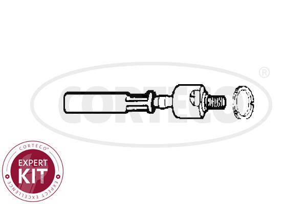 Giunto assiale, asta trasversale CORTECO 49396801