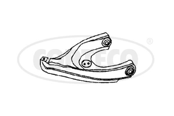 Braccio oscillante, sospensione ruota CORTECO 49397072