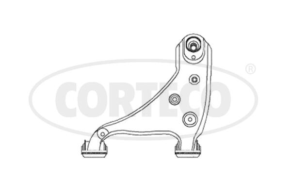 Braccio oscillante, sospensione ruota CORTECO 49397454