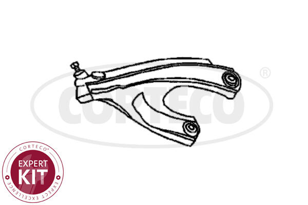 Braccio oscillante, sospensione ruota CORTECO 49400263