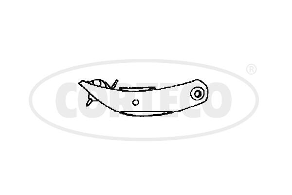 Braccio oscillante, sospensione ruota CORTECO 49400643