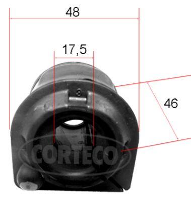 Supporto, stabilizzatore CORTECO 49371888