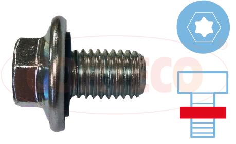 Vite di chiusura, vaschetta dell'olio CORTECO 49471176