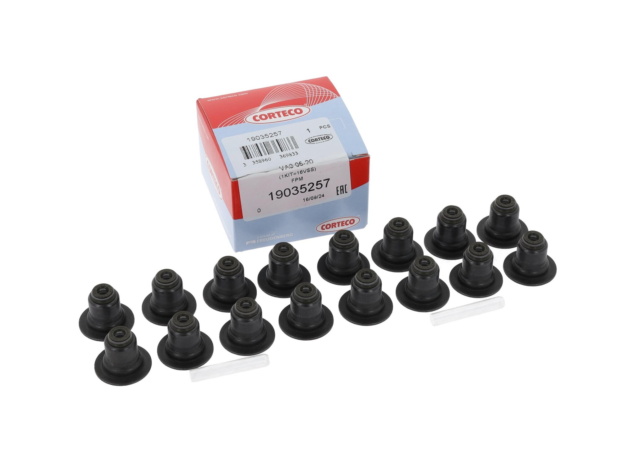Kit guarnizioni, stelo valvola CORTECO 19035257