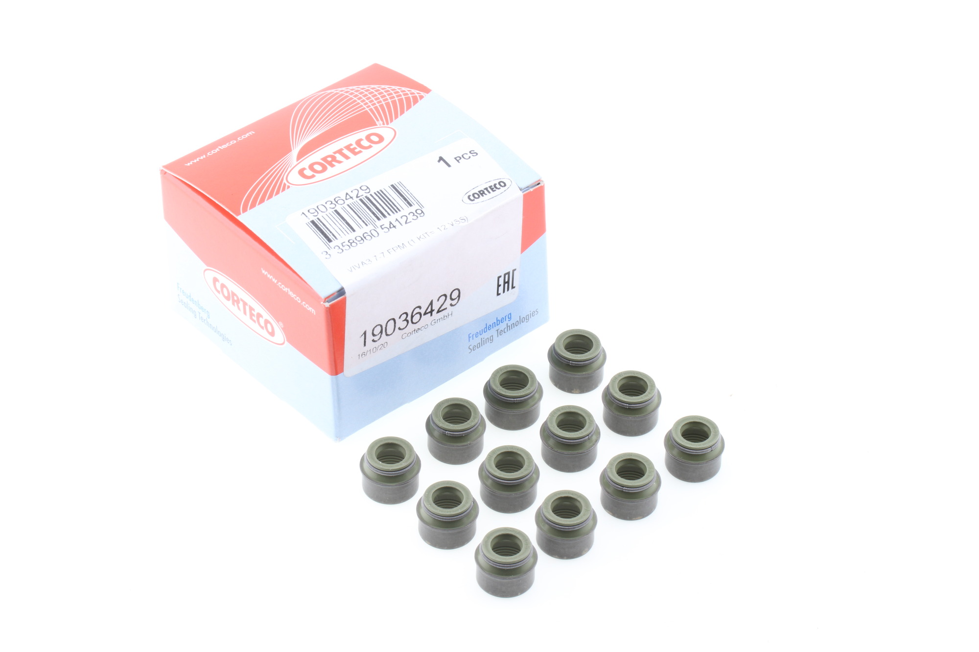 Kit guarnizioni, stelo valvola CORTECO 19036429