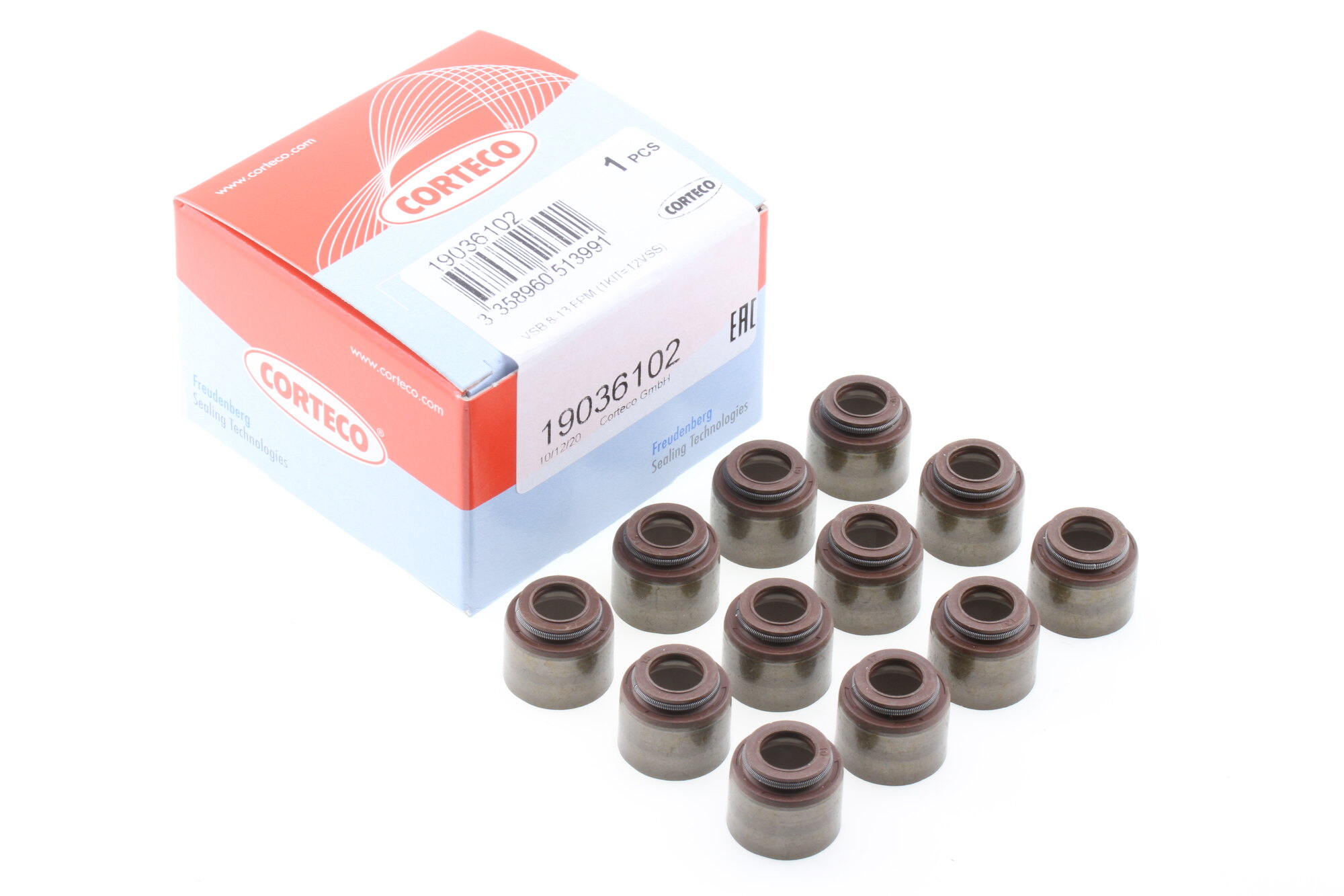 Kit guarnizioni, stelo valvola CORTECO 19036102