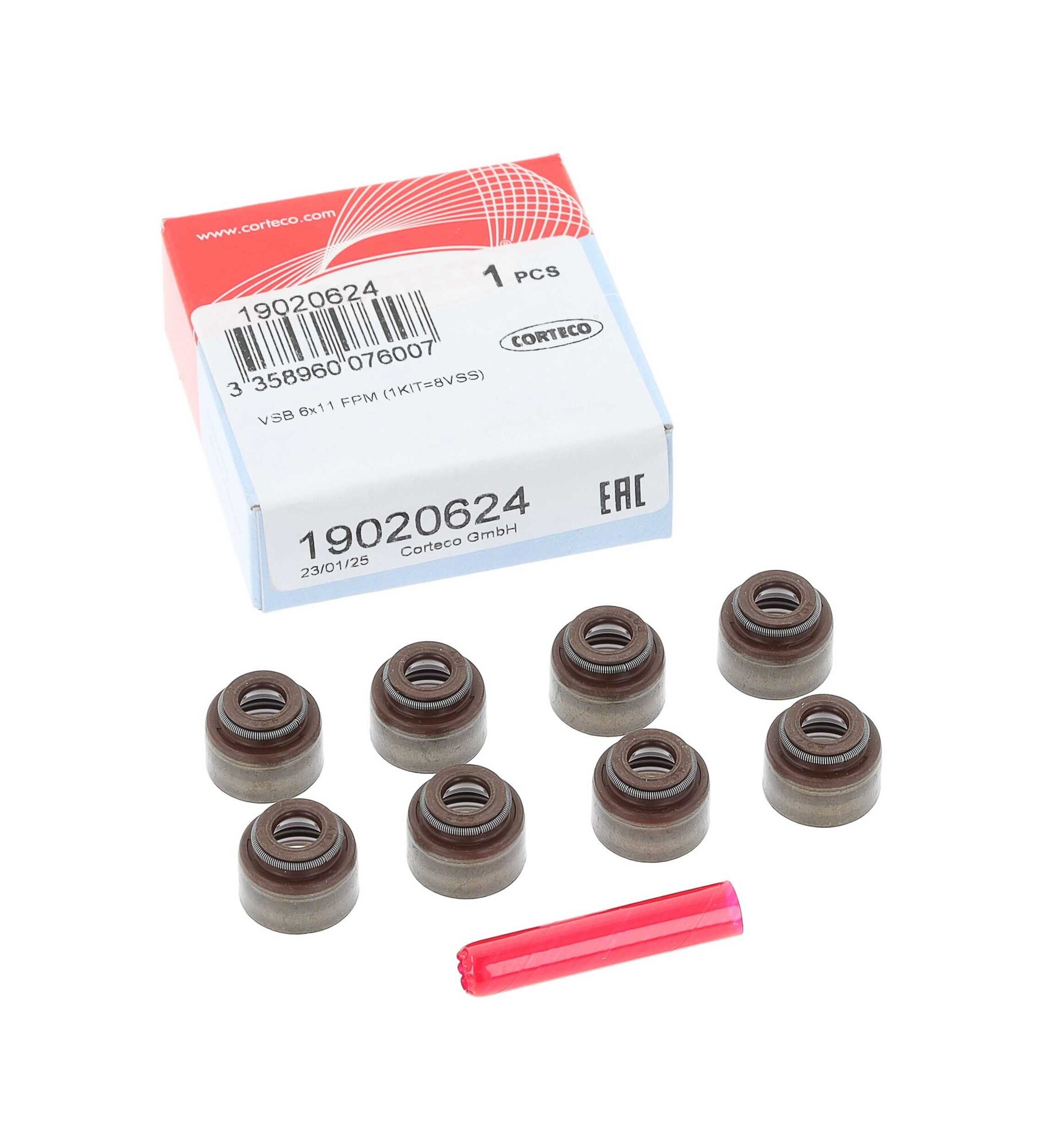Kit guarnizioni, stelo valvola CORTECO 19020624