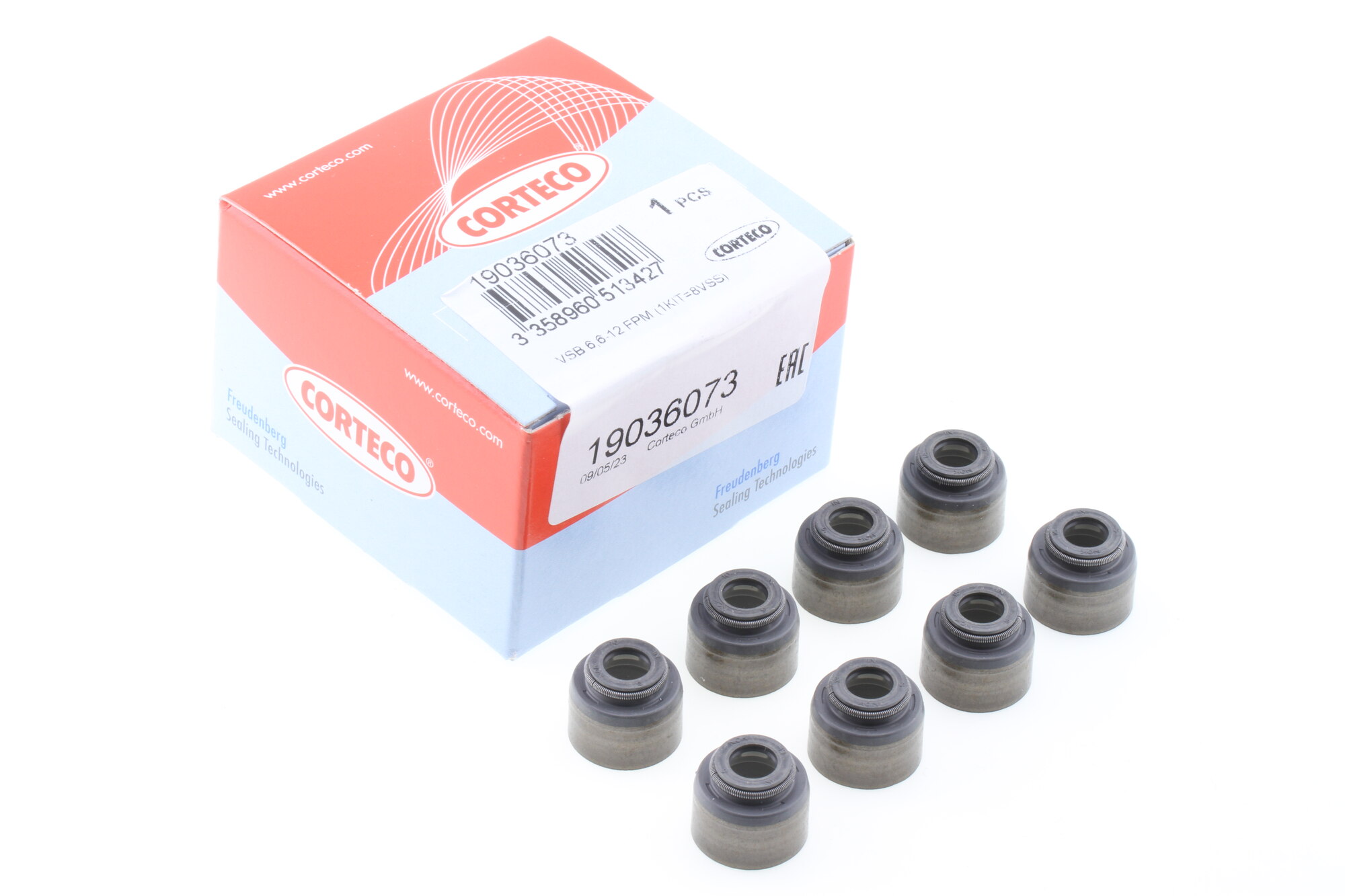 Kit guarnizioni, stelo valvola CORTECO 19036073