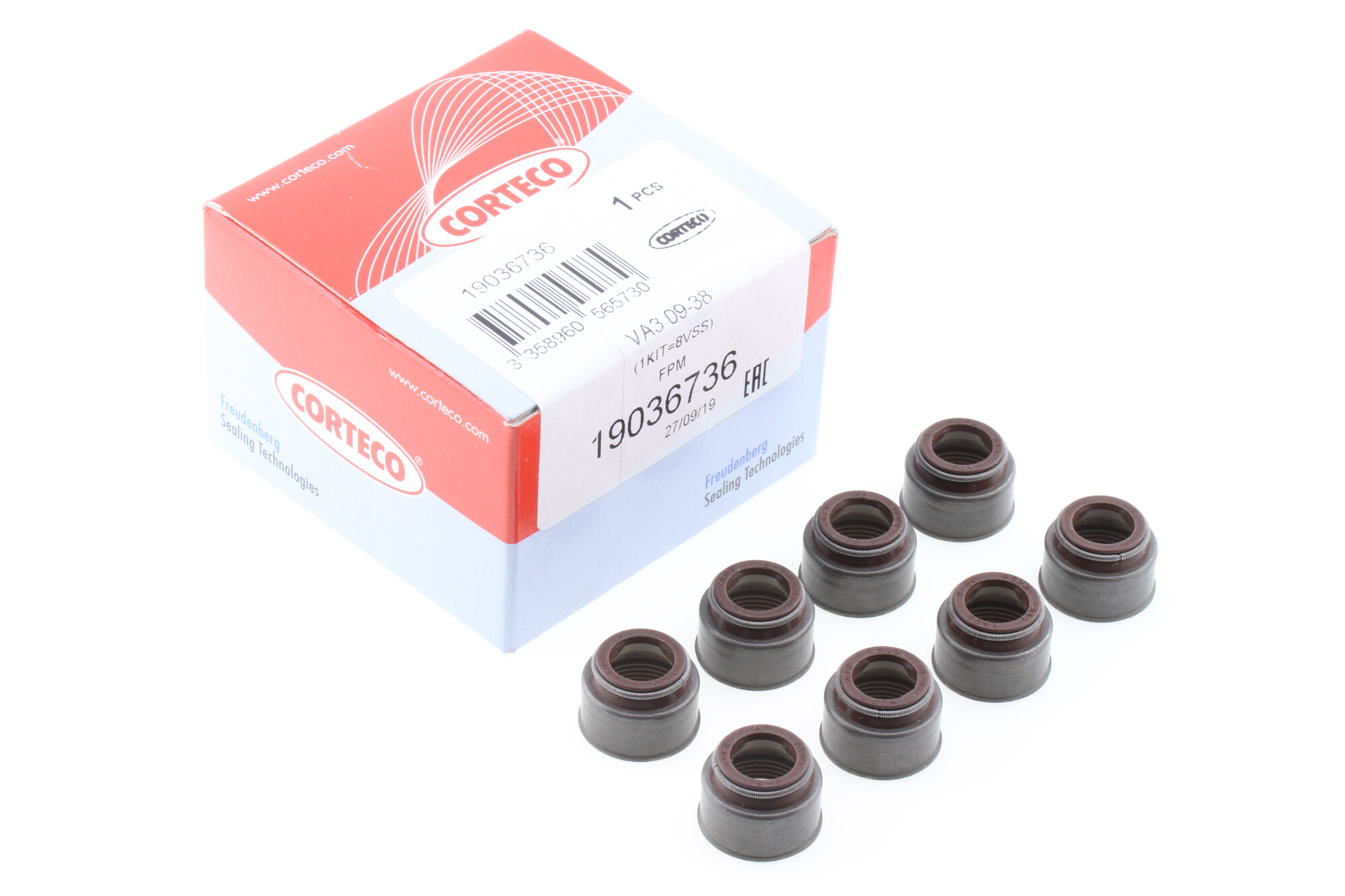 Kit guarnizioni, stelo valvola CORTECO 19036736