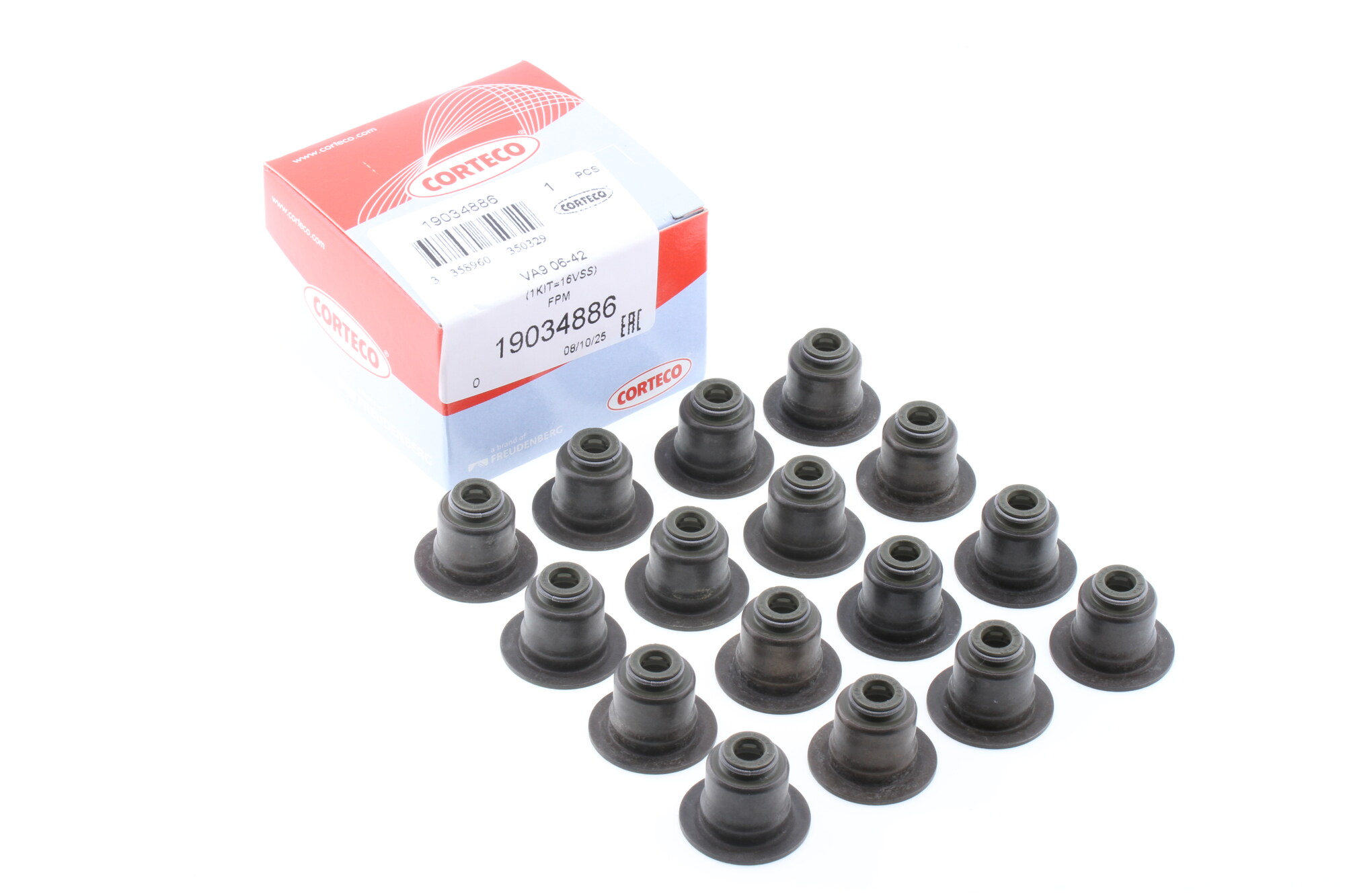 Kit guarnizioni, stelo valvola CORTECO 19034886