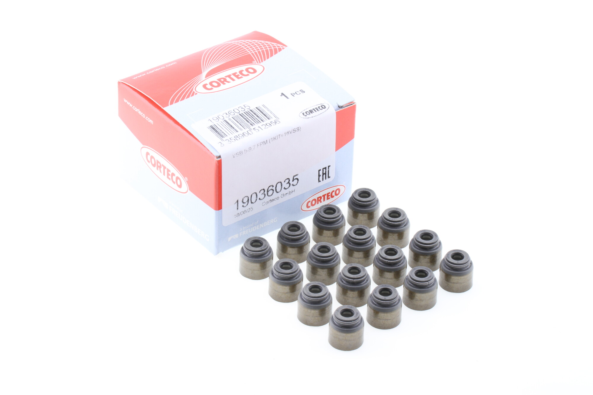 Kit guarnizioni, stelo valvola CORTECO 19036035