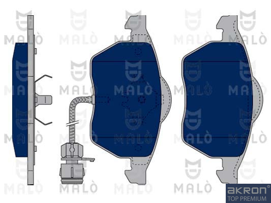 KIT PASTIGLIE FRENO, FRENO A DISCO