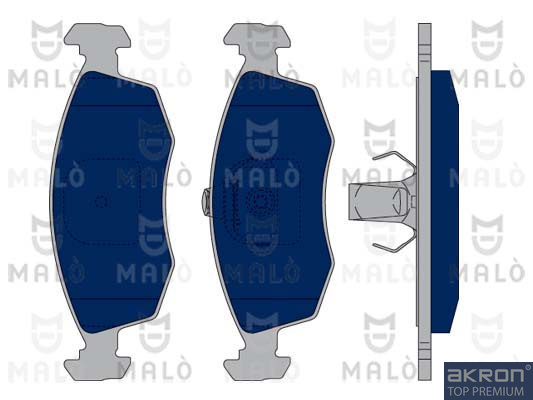 KIT PASTIGLIE FRENO, FRENO A DISCO