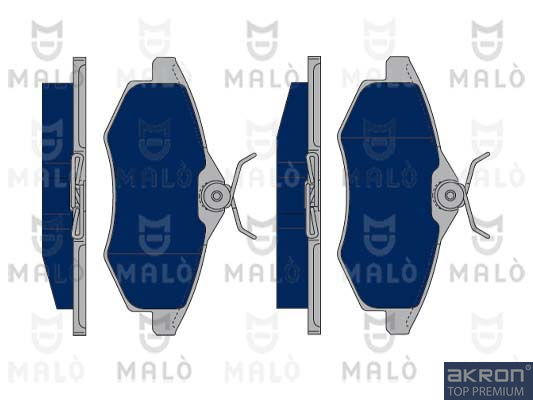 KIT PASTIGLIE FRENO, FRENO A DISCO