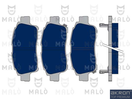 KIT PASTIGLIE FRENO, FRENO A DISCO