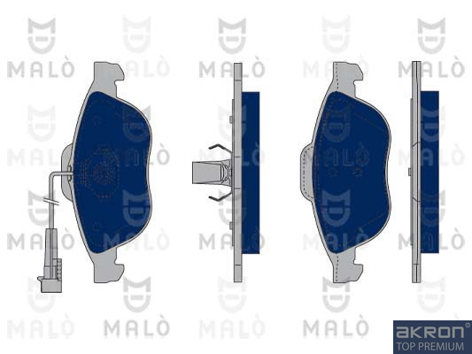 KIT PASTIGLIE FRENO, FRENO A DISCO