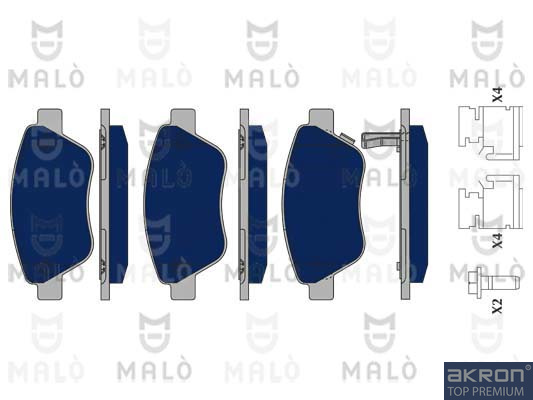 KIT PASTIGLIE FRENO, FRENO A DISCO