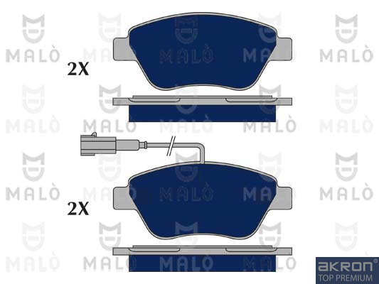 KIT PASTIGLIE FRENO, FRENO A DISCO