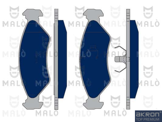 KIT PASTIGLIE FRENO, FRENO A DISCO